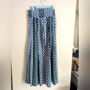 Earthbound Wide Leg Palazzo Pants Small Like New